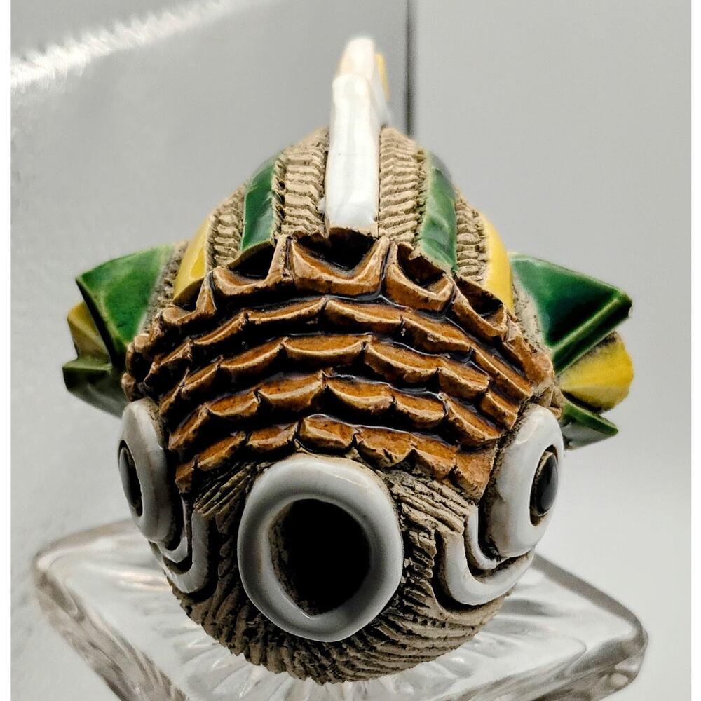 Vintage Artesania Rinconada Fish Figurine Uruguay Pottery